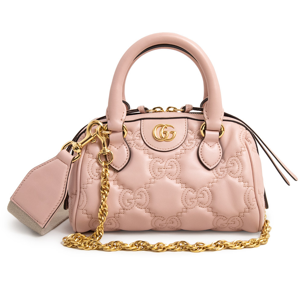 Gucci GG Matelasse Leather Bag Chain Shoulder Handbag